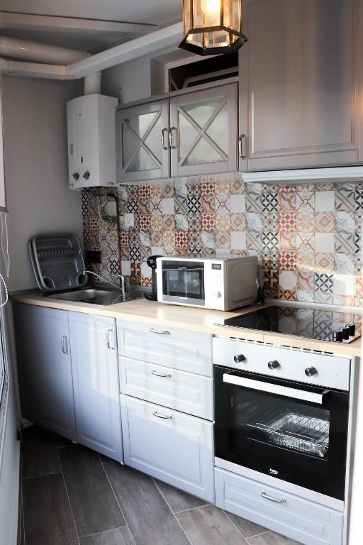 Kuchyňa alebo kuchynka v ubytovaní Apartamento Corona centro Nerja - South Costa