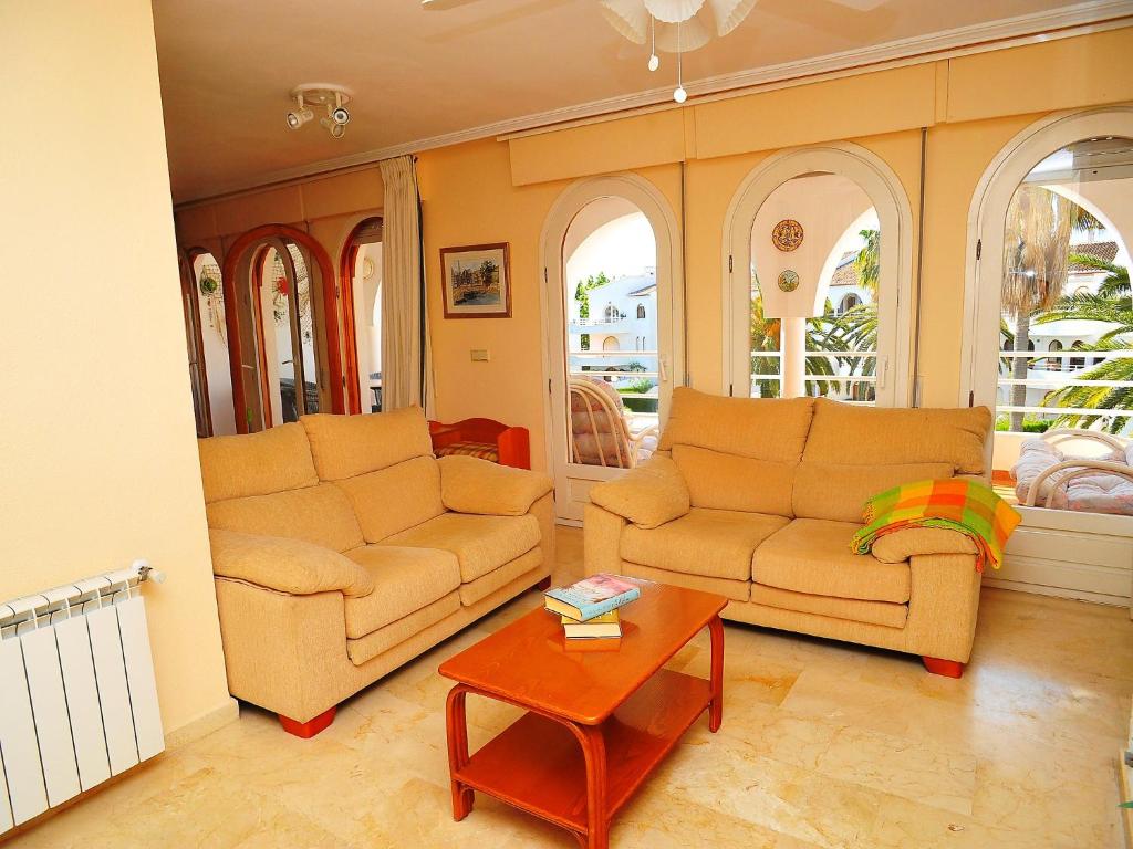 A seating area at Apartment San Esteban-1 by Interhome