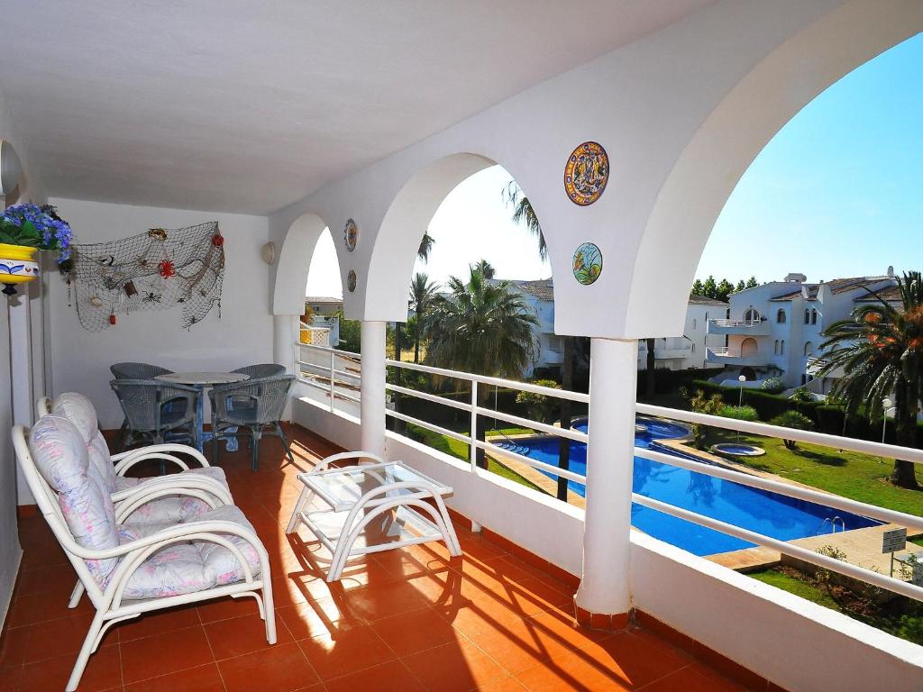 The swimming pool at or close to Apartment San Esteban-1 by Interhome