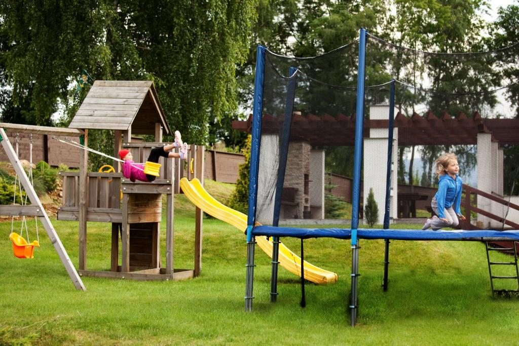 Herní místnost nebo prostor pro děti v ubytování Vila Element