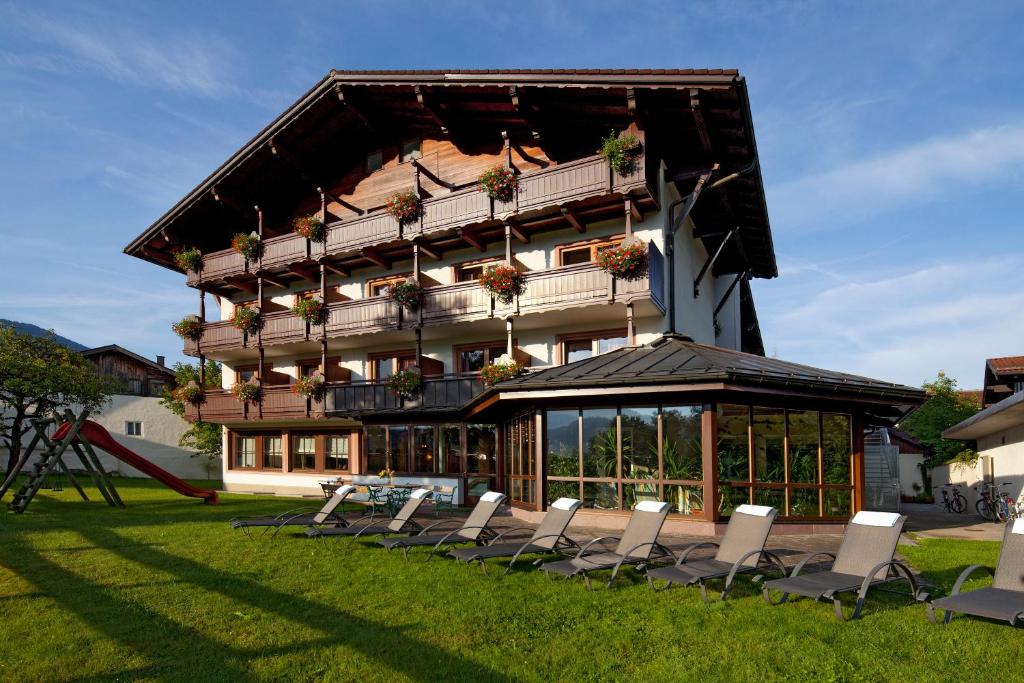 Zahrada ubytování Gasthaus Hotel Oberwirt