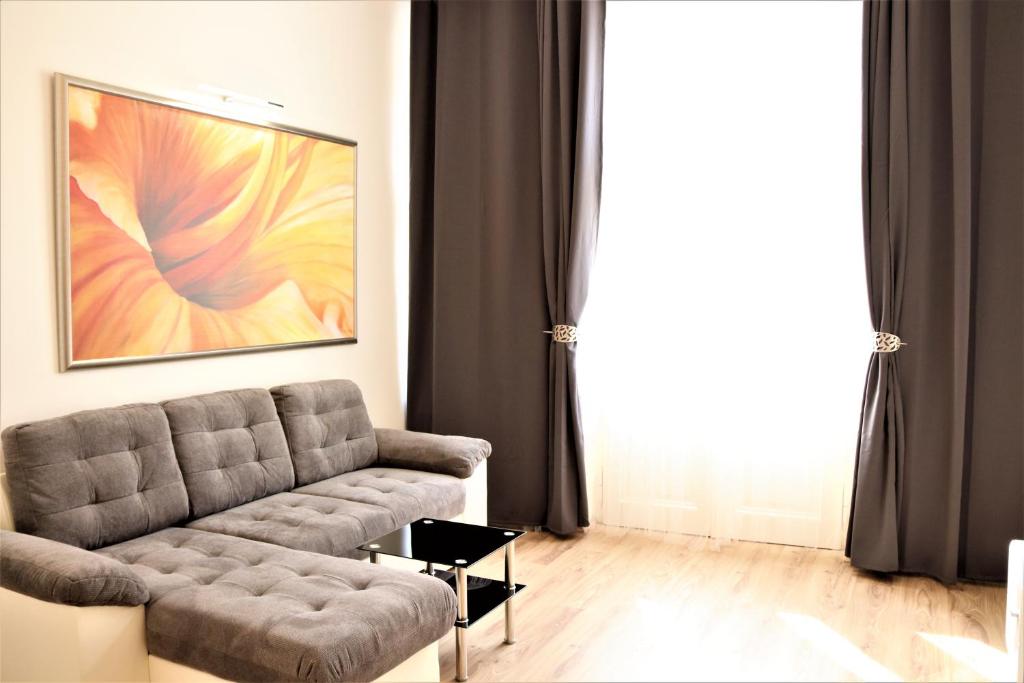 Część wypoczynkowa w obiekcie Flowers apartments