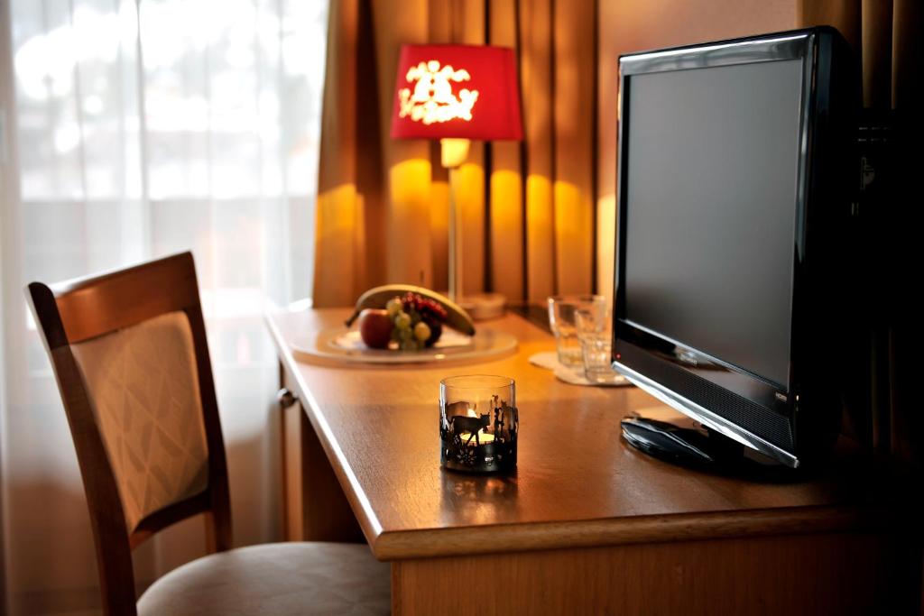 Nápoje v ubytování Chalet-Hotel Beau-Site