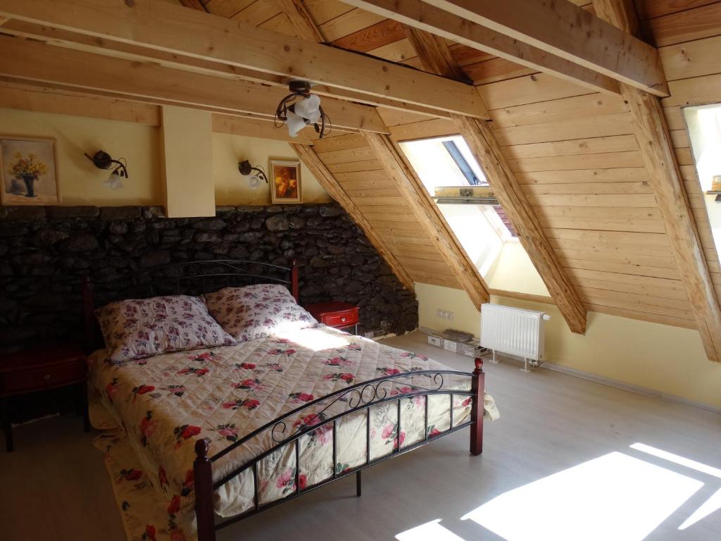 Postel nebo postele na pokoji v ubytování Apartmány Matilda