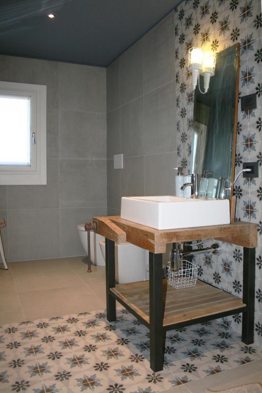 Koupelna v ubytování B&B Rocambola
