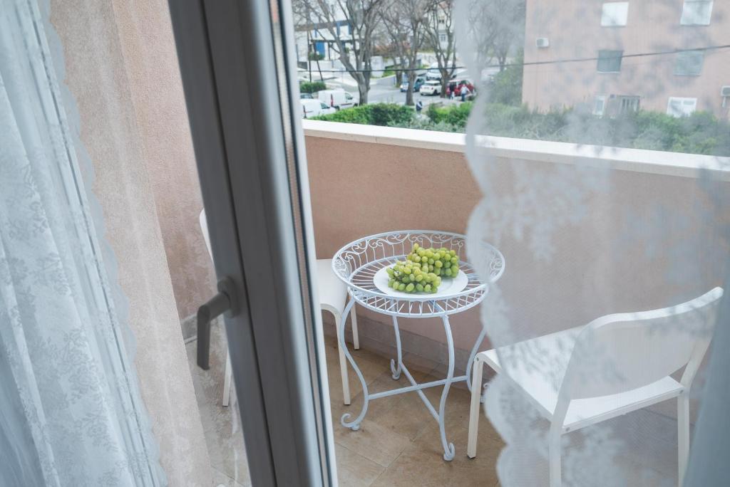 Balkón nebo terasa v ubytování Guest house Lana