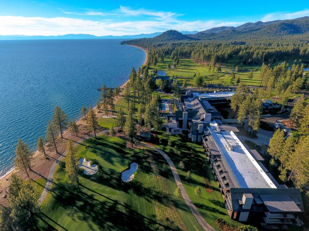A bird's-eye view of Edgewood Tahoe Resort