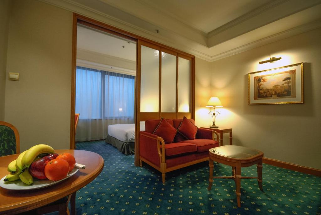 BEST WESTERN PLUS Hotel Hong Kongにあるシーティングエリア