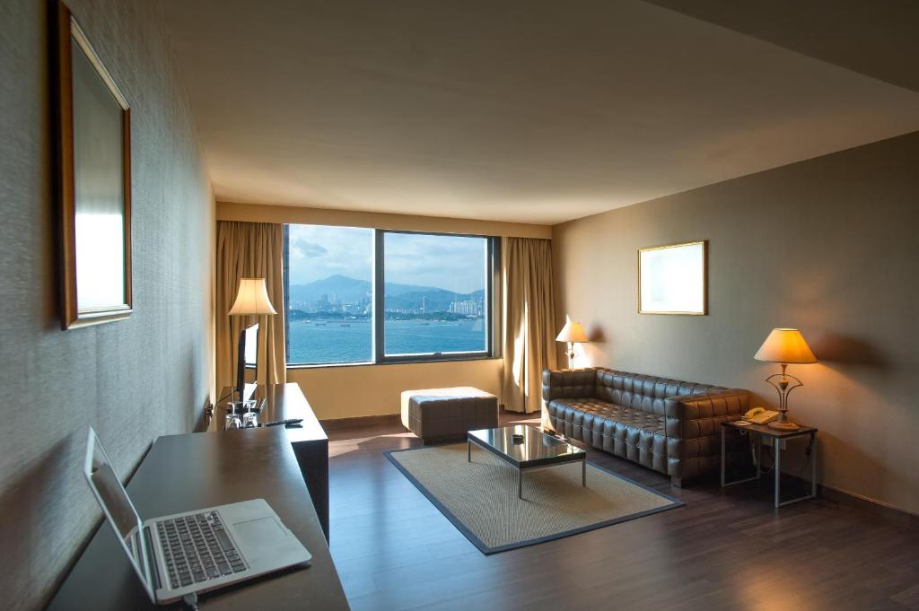 BEST WESTERN PLUS Hotel Hong Kongにあるシーティングエリア