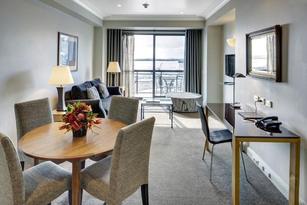 Χώρος καθιστικού στο Rendezvous Heritage Hotel Auckland