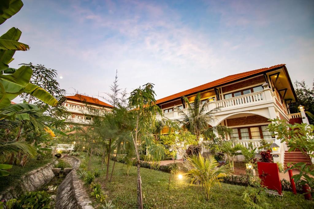 Zahrada ubytování Cassia Cottage Resort and Spa