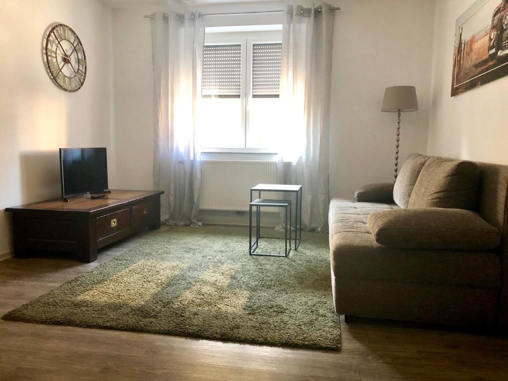 Posezení v ubytování Dilger Apartments