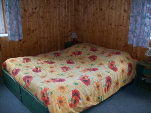 Postel nebo postele na pokoji v ubytování Hotel Les Sapins