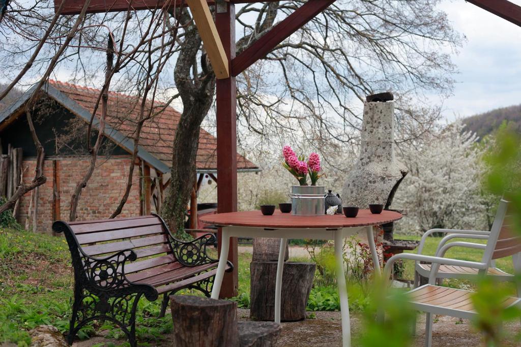 Vrt u objektu Na Okić - a private forest oasis
