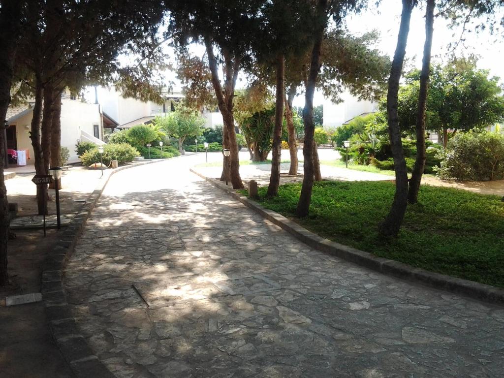 Zahrada ubytování Residence Punta Longa
