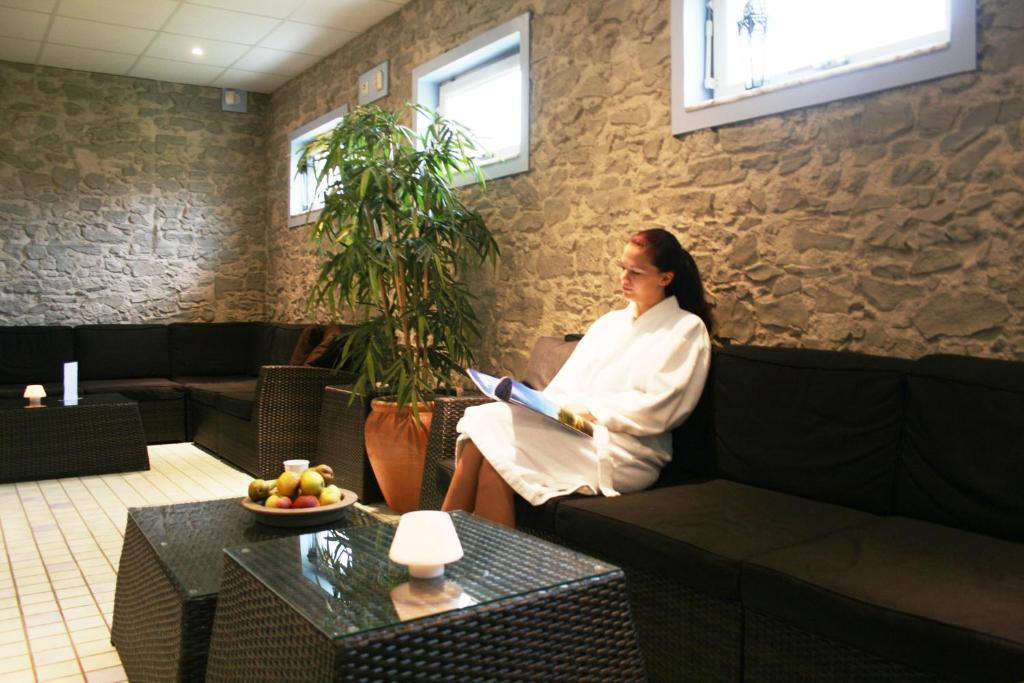 Posezení v ubytování Hotell Erikslund