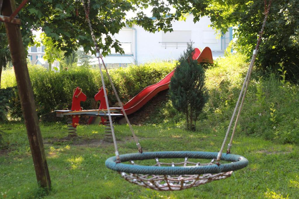 Herní místnost nebo prostor pro děti v ubytování Gästehaus am Wasserpark