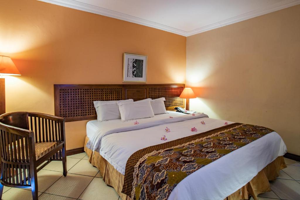Postel nebo postele na pokoji v ubytování Aanari Hotel & Spa- Mauritius