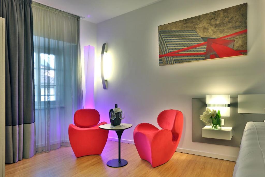 Posezení v ubytování Urban Hotel Design
