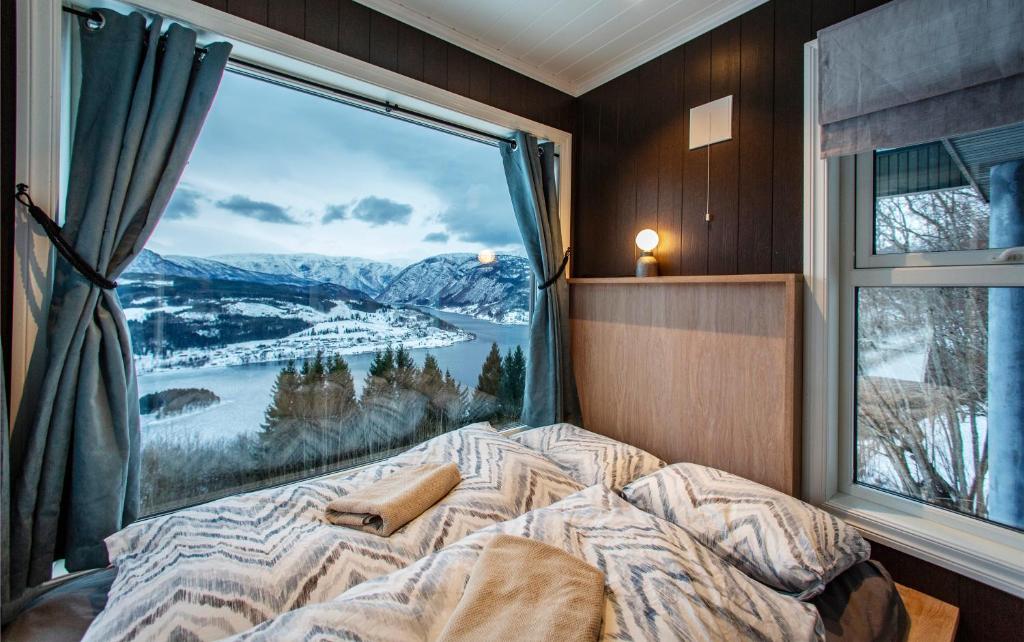Hardanger Panorama Lodge semasa musim sejuk