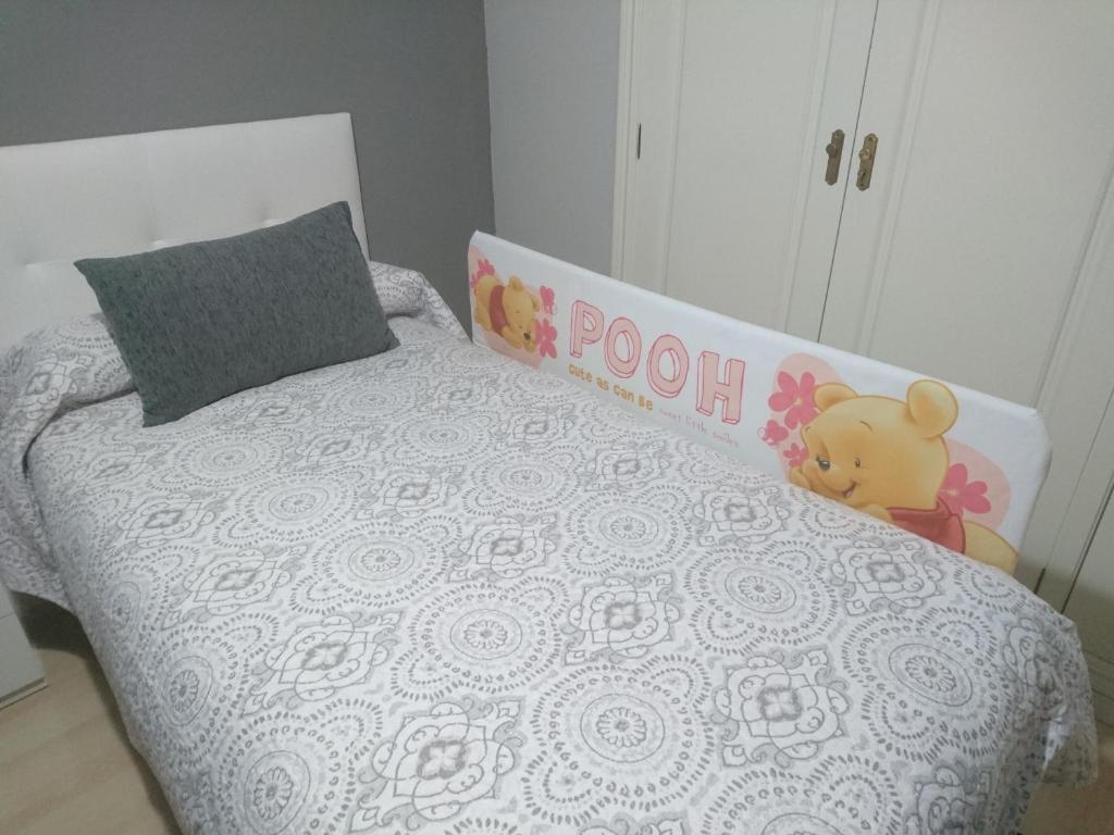 Posteľ alebo postele v izbe v ubytovaní Apartamento con parking privado gratis incluido