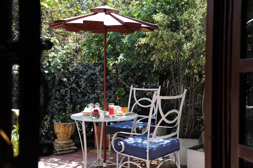 Zahrada ubytování Boutique Hotel Antinea