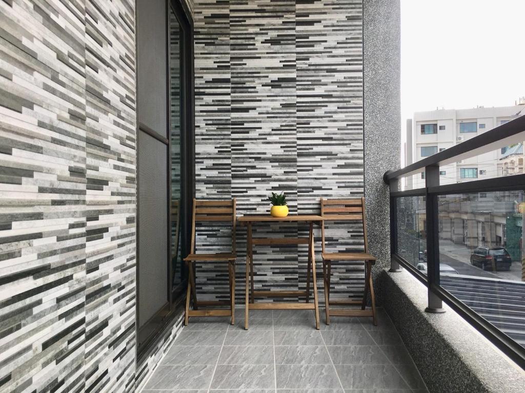 Balkón nebo terasa v ubytování 恆玖民宿 Heng Jiou Homestay