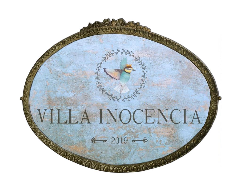 Certifikát, hodnocení, plakát nebo jiný dokument vystavený v ubytování Villa Inocencia