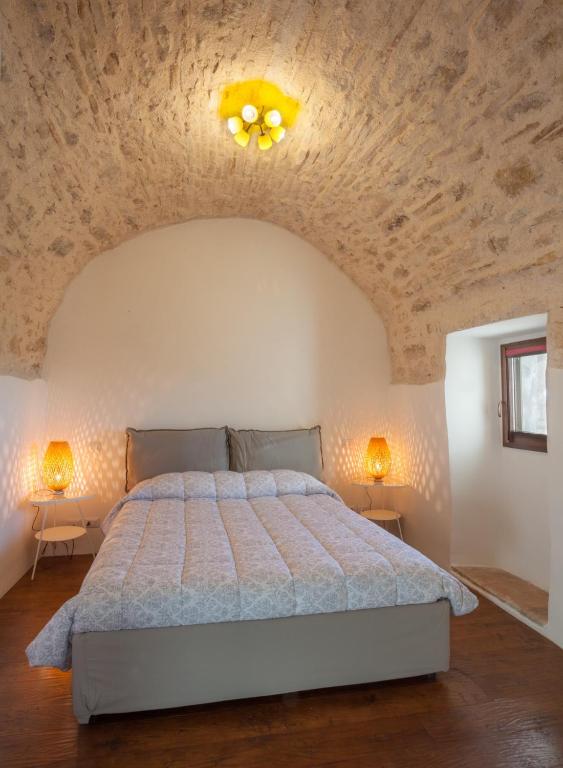 Postel nebo postele na pokoji v ubytování Il Castello di Campello