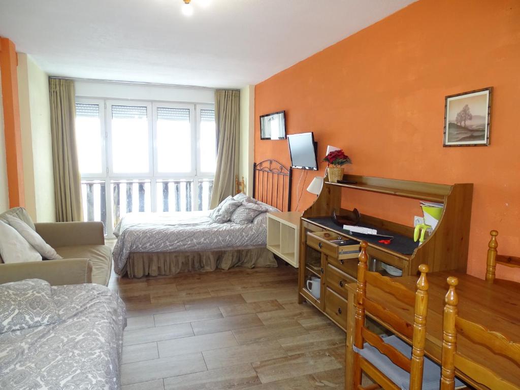 Postel nebo postele na pokoji v ubytování Rebeca Rooms
