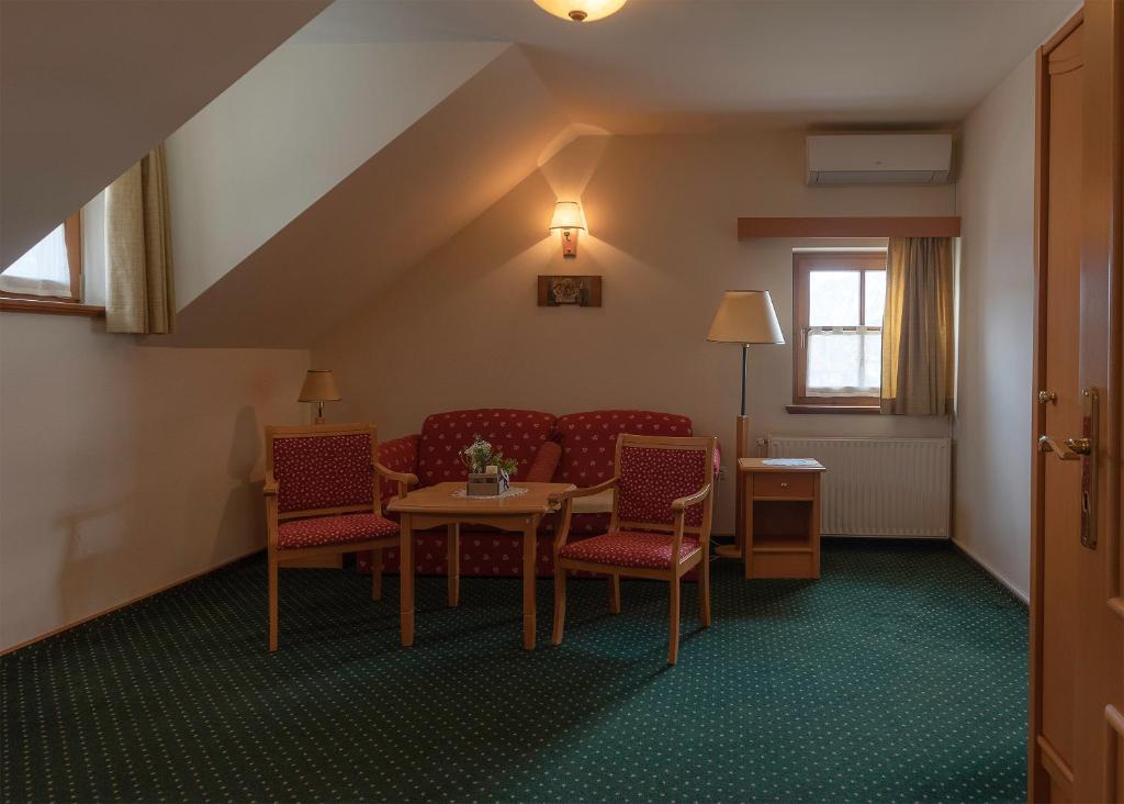 Posezení v ubytování Guesthouse Tulipan