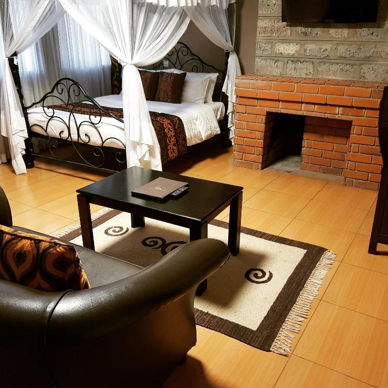 Postel nebo postele na pokoji v ubytování Margarita House