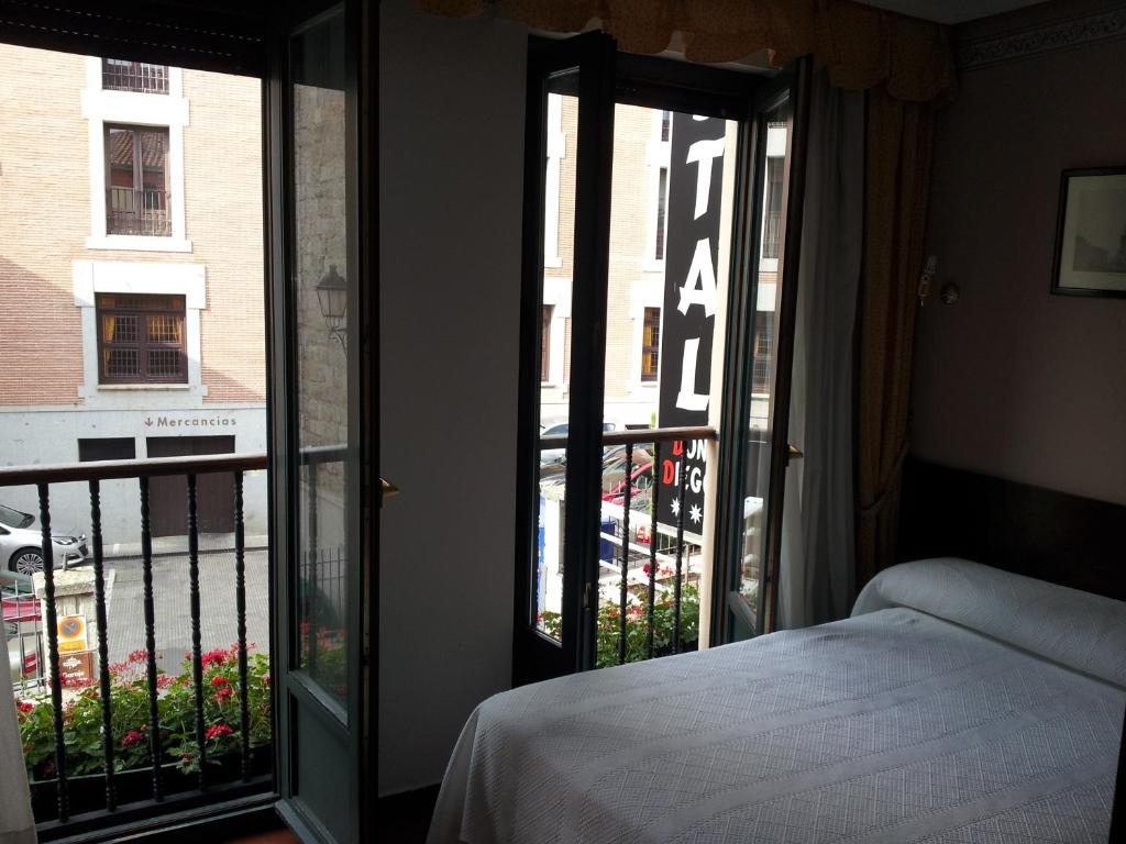 Cama o camas de una habitación en Don Diego