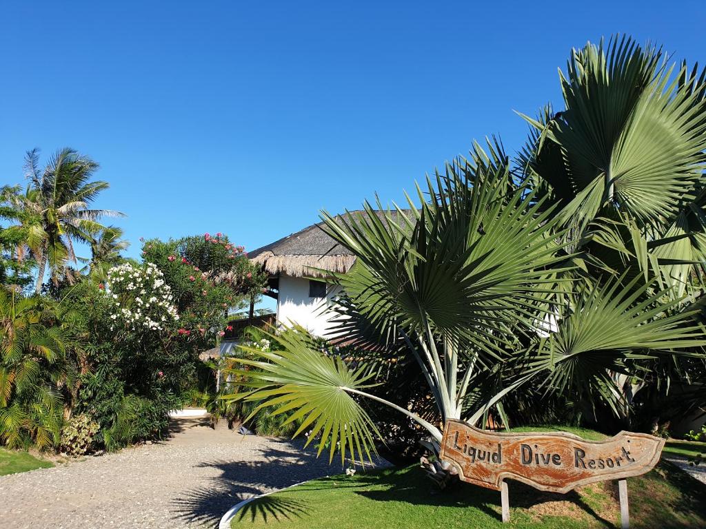 Zahrada ubytování Liquid Dive Resort