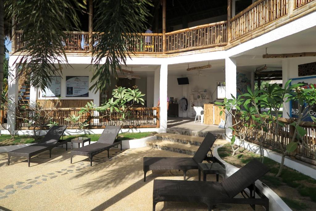 Balkón nebo terasa v ubytování Liquid Dive Resort