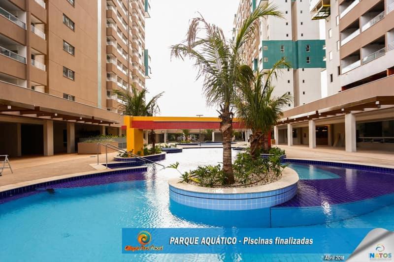  Apartamento em Resort de Olimpia
