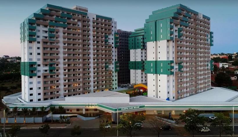  Apartamento em Resort de Olimpia