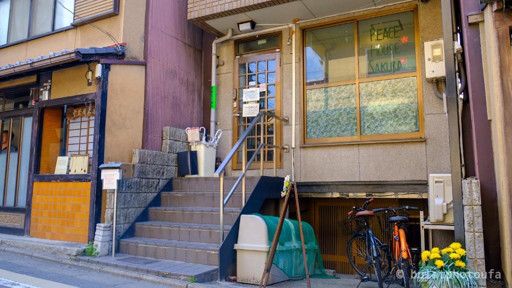 Budova, kde se hostel nachází