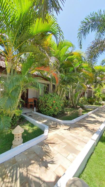 Zahrada ubytování Samba Villas Beachfront View
