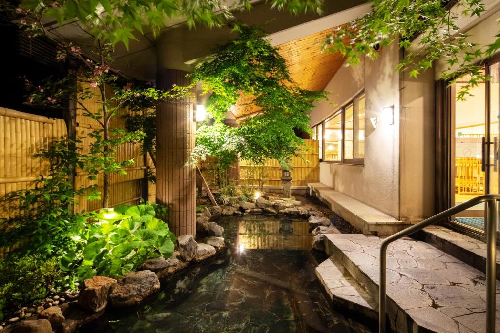 Zahrada ubytování Akakura Hotel