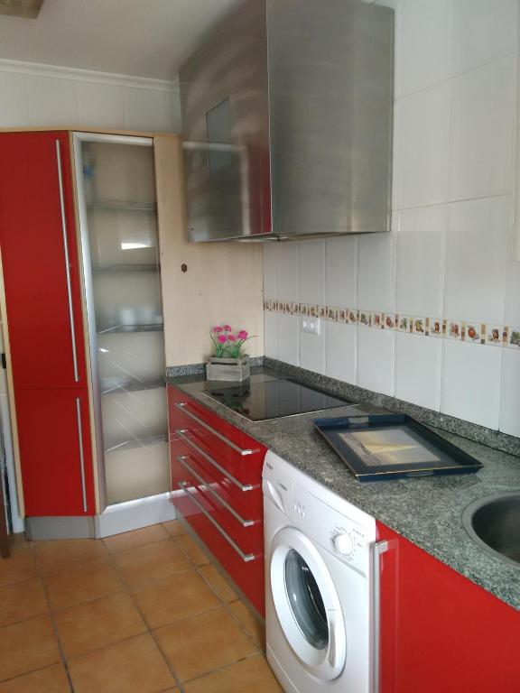 Kuchyň nebo kuchyňský kout v ubytování El Chalet Rosso