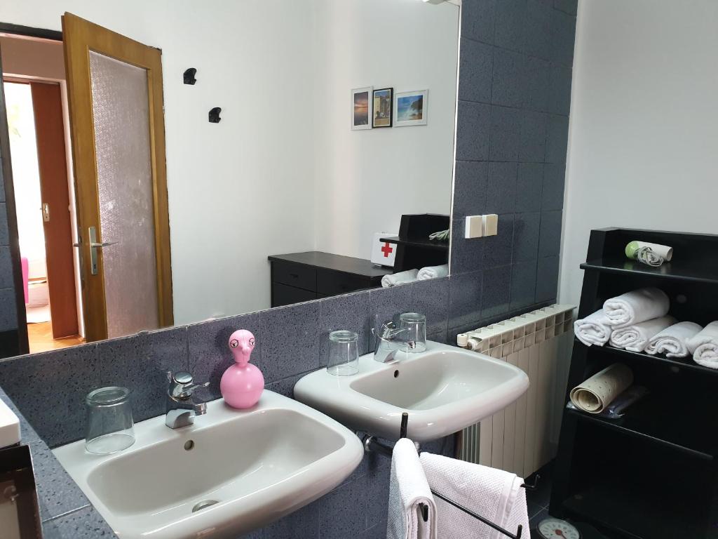 Koupelna v ubytování Room BM