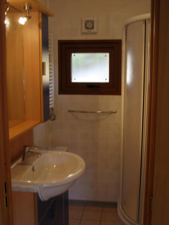 Koupelna v ubytování Camping Lacona