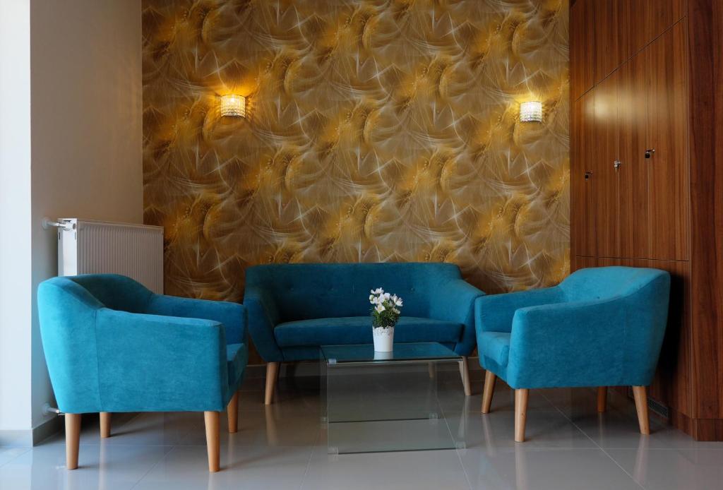 Posezení v ubytování Vácz Hotel
