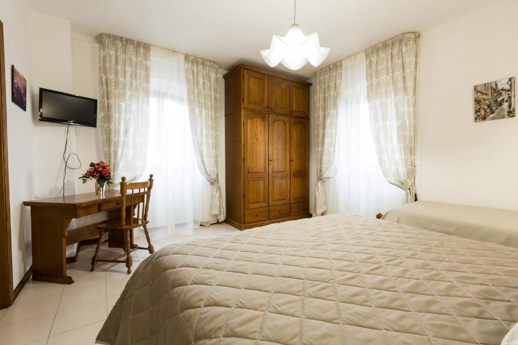 Posteľ alebo postele v izbe v ubytovaní Panorama d'Incanto