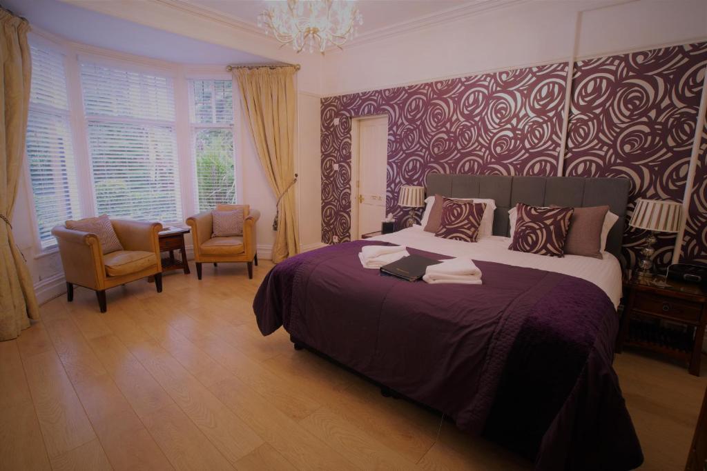 Postel nebo postele na pokoji v ubytování Dene House Guest House