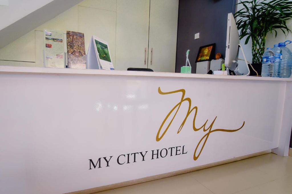 Certifikát, hodnocení, plakát nebo jiný dokument vystavený v ubytování My City Hotel