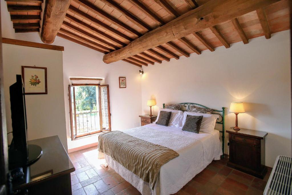 Posteľ alebo postele v izbe v ubytovaní L'Aia Country Holidays