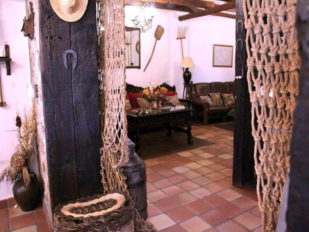 Restaurace v ubytování Casa Rural del Puerto de San Vicente