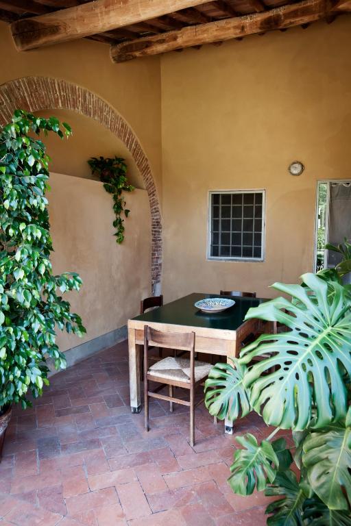 Zahrada ubytování B&B Glicine e Luna